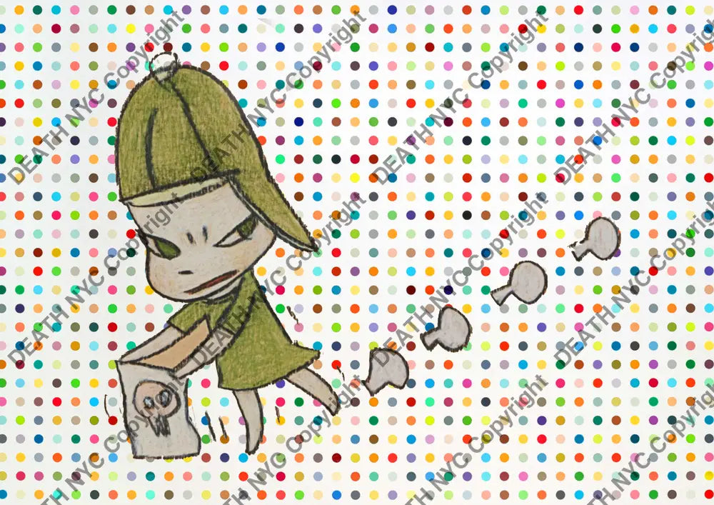 ’DEATHBA192’’ 45x32cm (Edition of 100*) (2025) cute Art Print