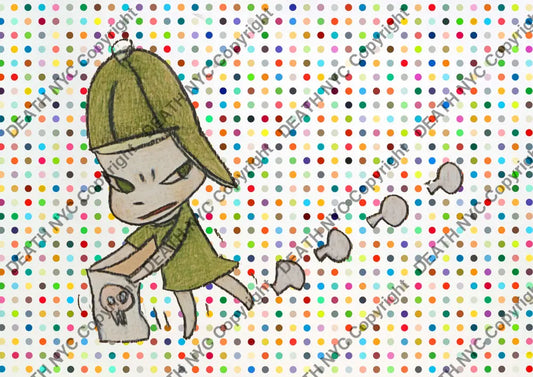 ’DEATHBA192’’ 45x32cm (Edition of 100*) (2025) cute Art Print