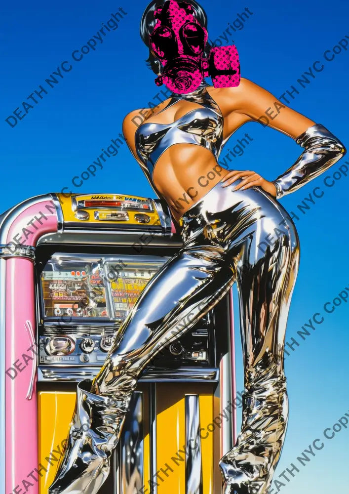 ’Deathba371’’ 45X32Cm (Edition Of 100*) (2025) Girl Art Print