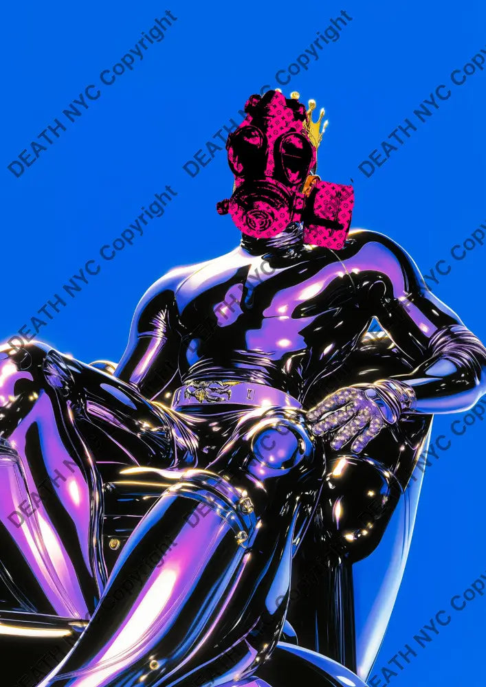 ’Deathba372’’ 45X32Cm (Edition Of 100*) (2025) Girl Art Print