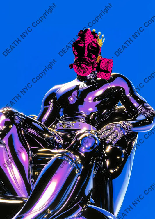 ’Deathba372’’ 45X32Cm (Edition Of 100*) (2025) Girl Art Print