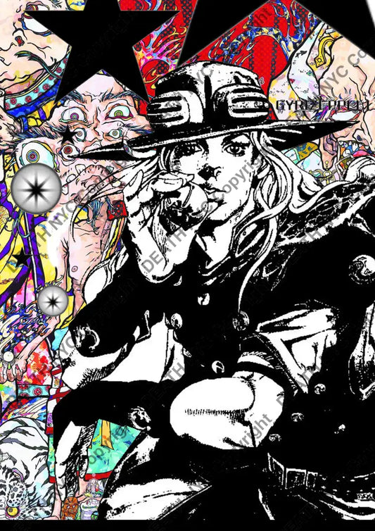 ’Deathba374’’ 45X32Cm (Edition Of 100*) (2025) Jo Art Print