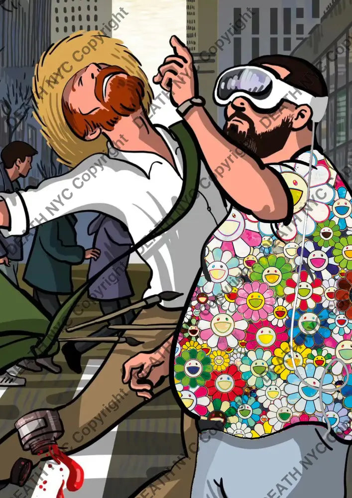 ’Deathba392’’ 45X32Cm (Edition Of 100*) (2025) Van Art Print