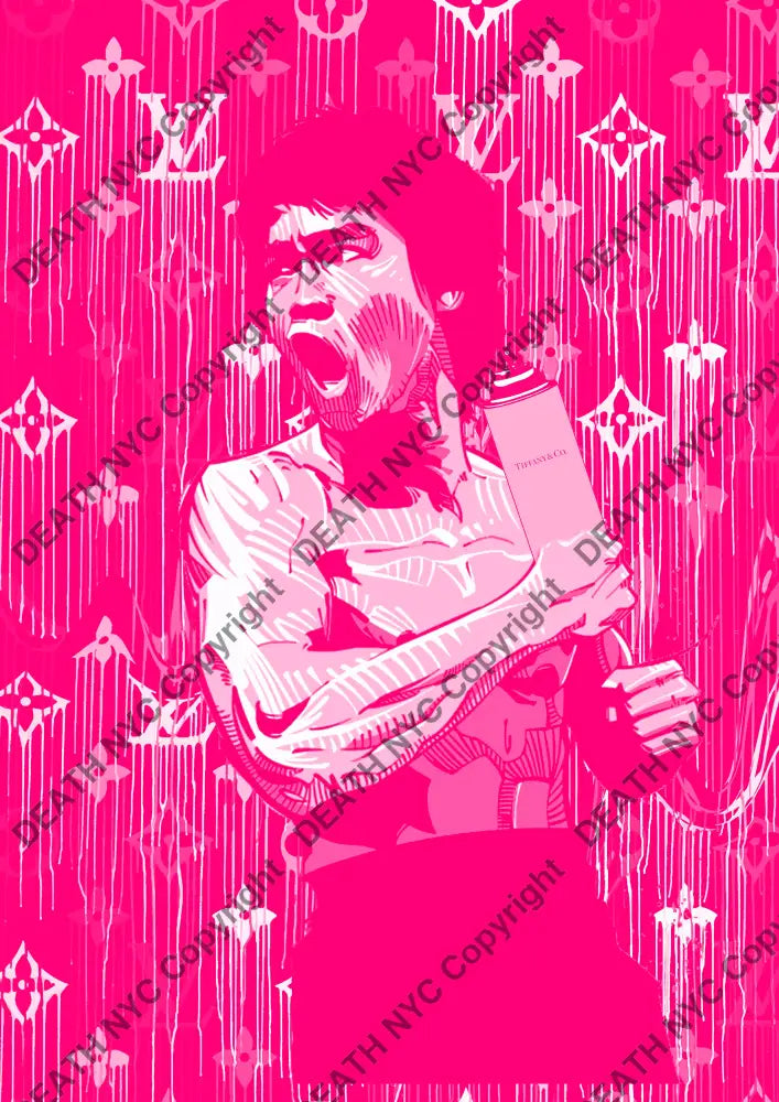 ’Deathba417’’ 45X32Cm (Edition Of 100*) (2025) Br Ce Art Print