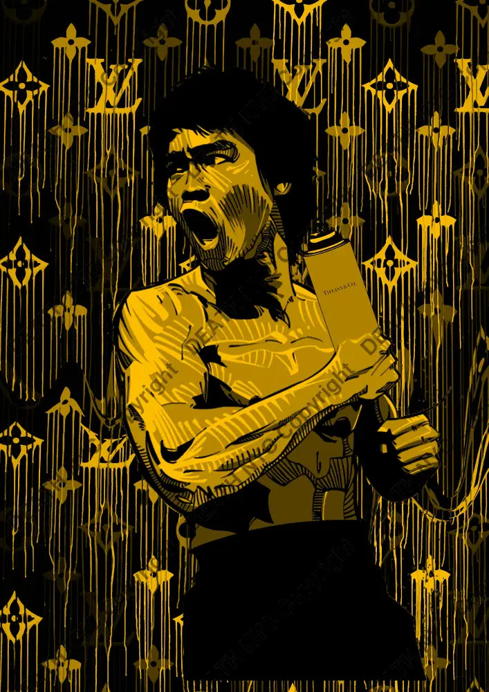 ’Deathba419’’ 45X32Cm (Edition Of 100*) (2025) Br Ce Art Print