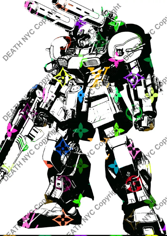 ’Deathba457’’ 45X32Cm (Edition Of 100*) (2025) Gund Art Print