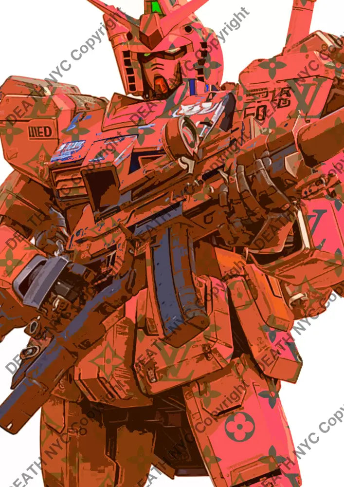 ’Deathba461’’ 45X32Cm (Edition Of 100*) (2025) Gund Art Print