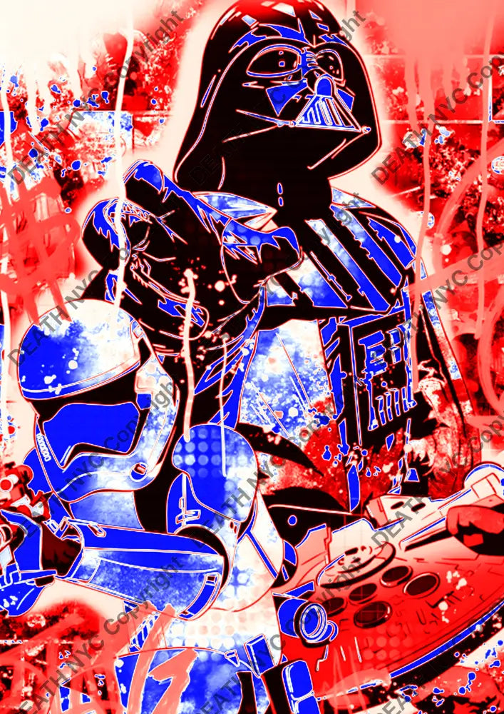 ’DEATHBA479’’ 45x32cm wars (Edition of 100*) (2025) Art Print