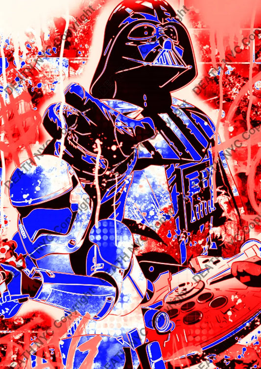 ’DEATHBA479’’ 45x32cm wars (Edition of 100*) (2025) Art Print