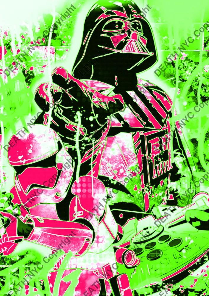 ’DEATHBA480’’ 45x32cm wars (Edition of 100*) (2025) Art Print