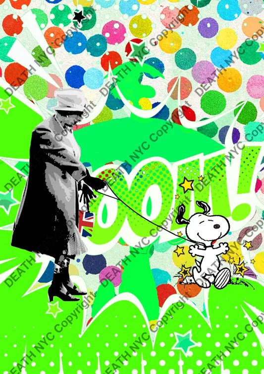 ’DEATHBA487’’ silly 45x32cm (2025) Art Print
