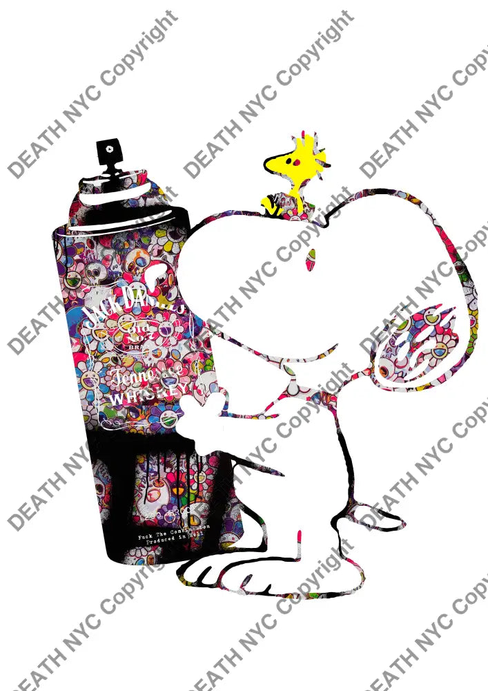 ’DEATHBA493’’ silly 45x32cm (2025) Art Print