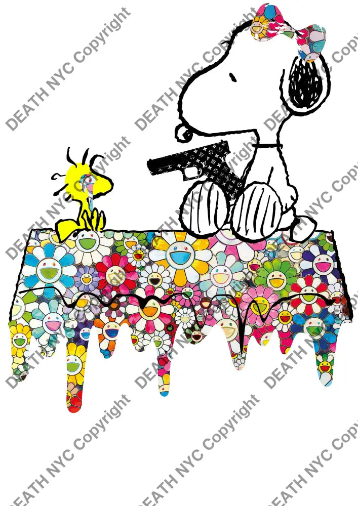 ’DEATHBA495’’ silly 45x32cm (2025) Art Print