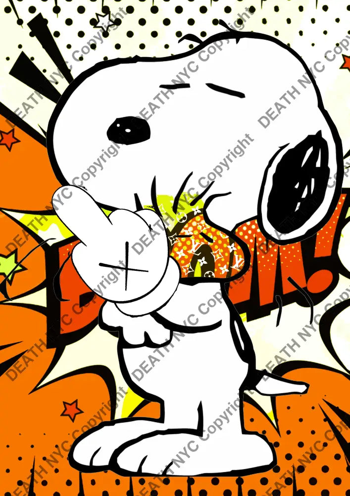 ’DEATHBA497’’ silly 45x32cm (2025) Art Print