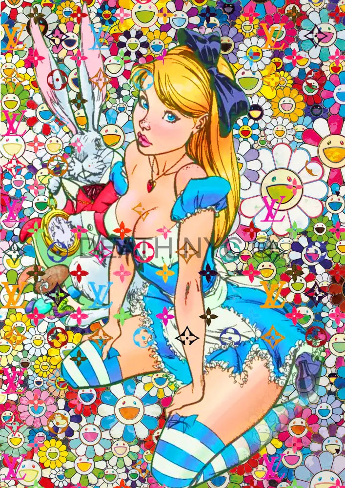 ’DEATHBA513’’ 45x32cm (Edition of 100*) (2025) alice Art Print