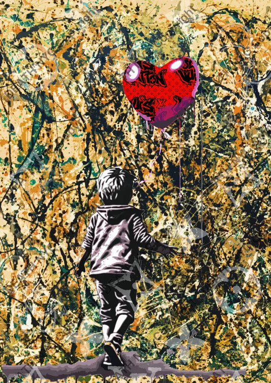 ’DEATHBA544’’ 45x32cm (Edition of 100*) (2025) bank Art Print