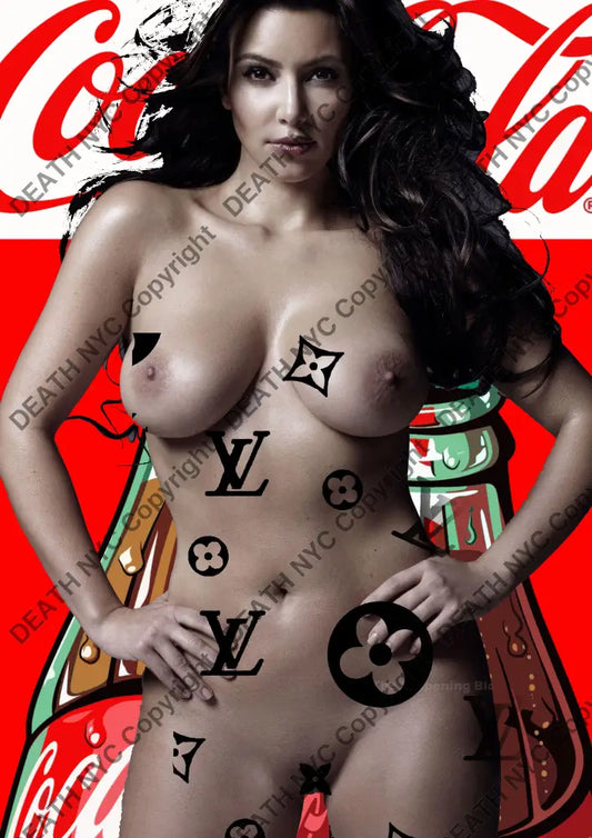 ’DEATHBA637’’ 45x32cm (Edition of 100*) (2025) n d Art Print