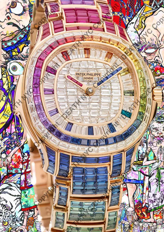 ’DEATHBA732’’ 45x32cm (Edition of 100*) (2025) pat Art Print