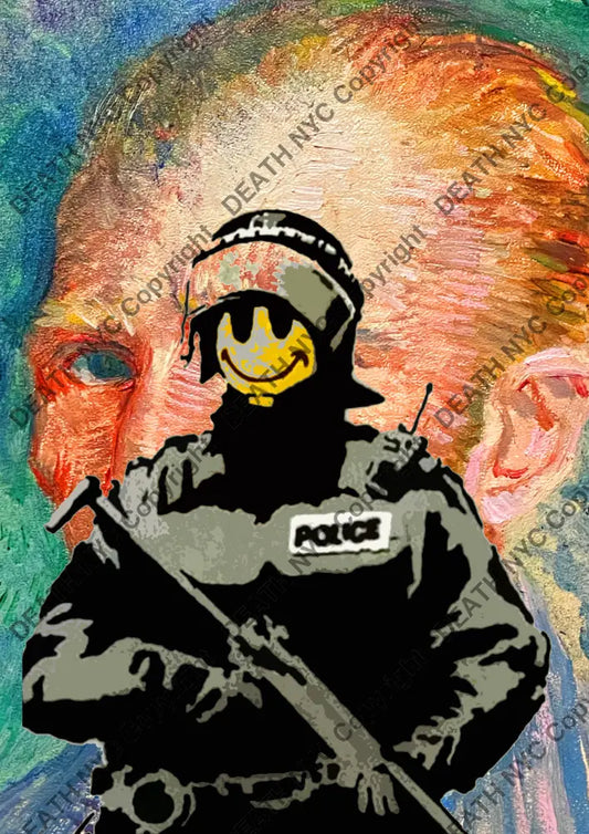 ’DEATHBA816’’ 45x32cm (Edition of 100*) (2025) bank Art Print