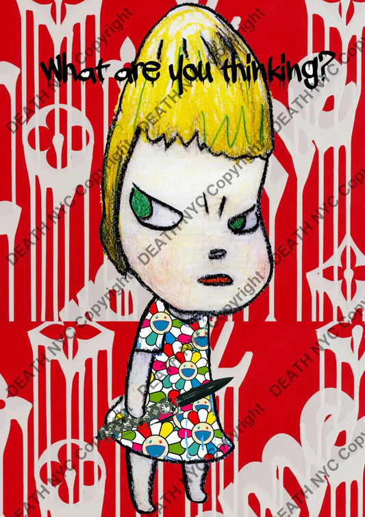 ’DEATHBA854’’ 45x32cm (Edition of 100*) (2025) cute Art Print