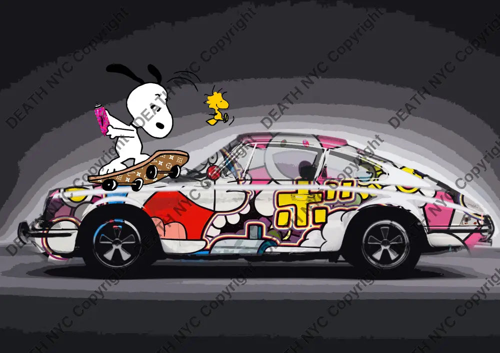 ’Deathba89’’ Silly 45X32Cm (2025) Art Print