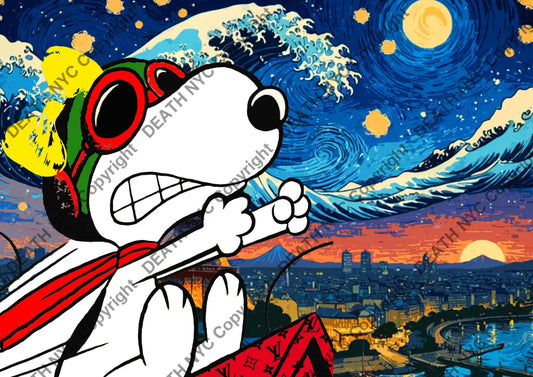 ’DEATHBA954’’ silly 45x32cm (2025) Art Print