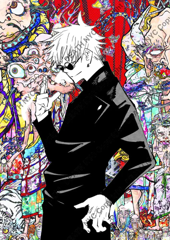 ’DEATHBC231’’ 45x32cm (Edition of 100*) (2025) gojo Art Print