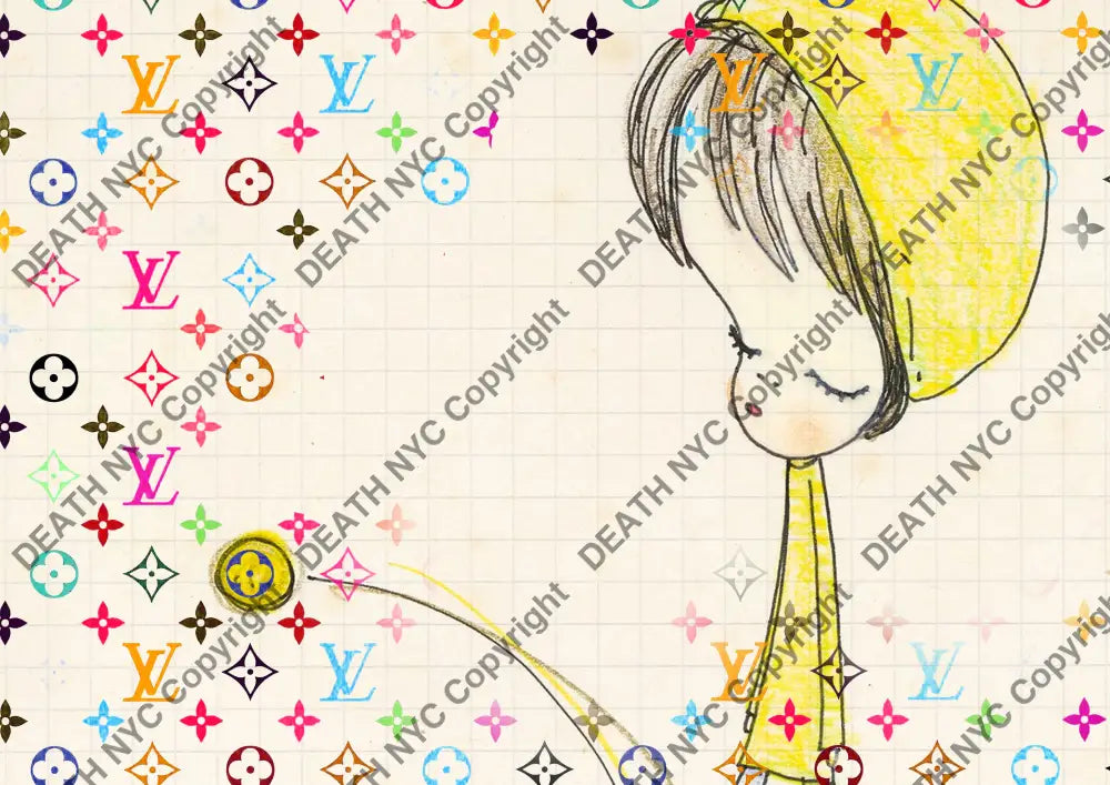 ’DEATHBC247’’ 45x32cm (Edition of 100*) (2025) cute Art Print