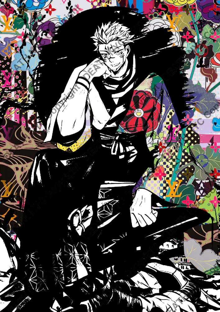 ’DEATHBC270’’ 45x32cm (Edition of 100*) (2025) gojo Art Print