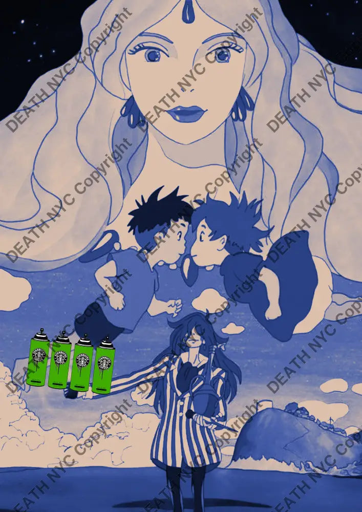 ’DEATHBC727 45x32cm (Edition of 100*) (2025) princess Art Print