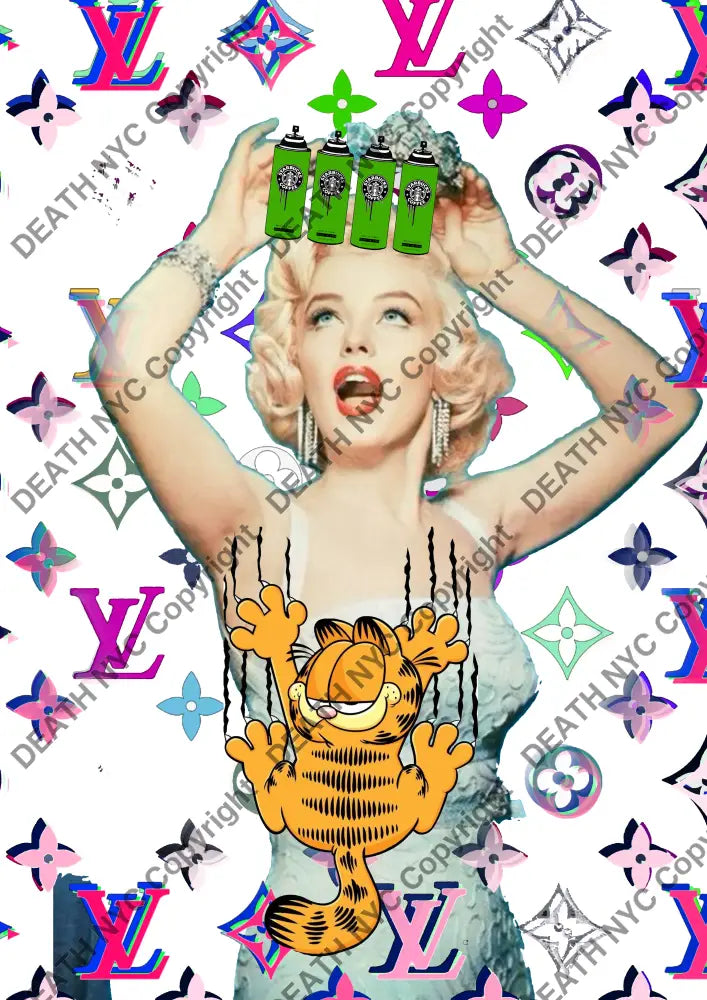 ’DEATHBC814’’ 45x32cm (Edition of 100*) (2025) monr Art Print