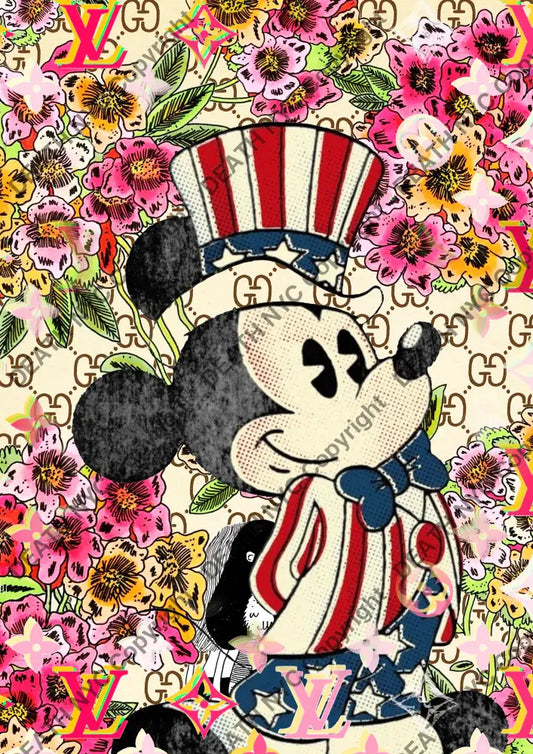 ’DEATHBC822’’ 45x32cm (Edition of 100*) (2025) mouse Art Print