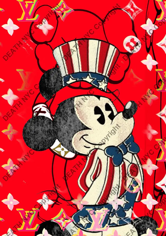 ’DEATHBC823’’ 45x32cm (Edition of 100*) (2025) mouse Art Print