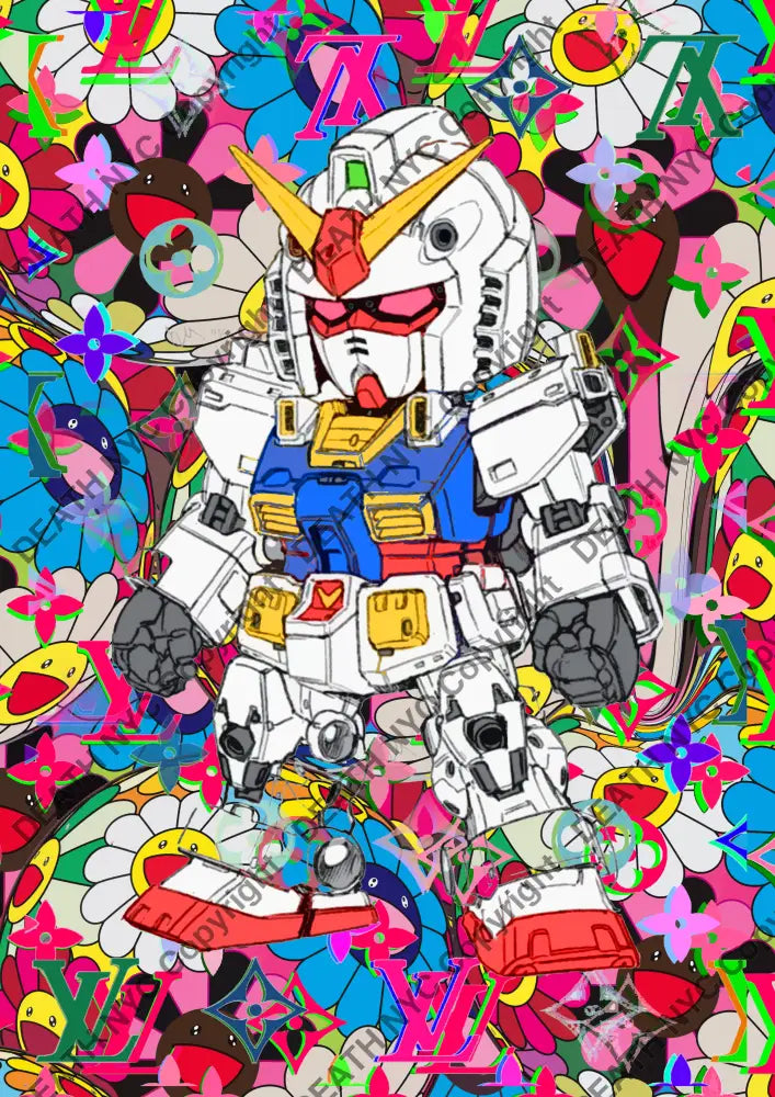 ’DEATHBC884’’ 45x32cm (Edition of 100*) (2025) gund Art Print