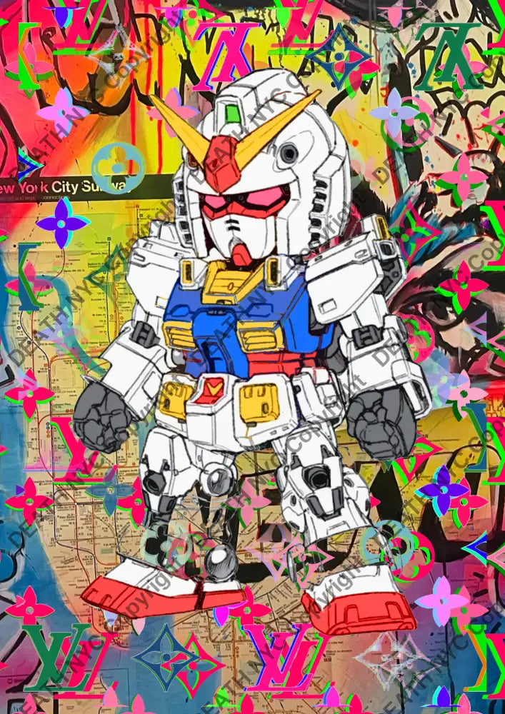 ’DEATHBC885 45x32cm (Edition of 100*) (2025) gund Art Print