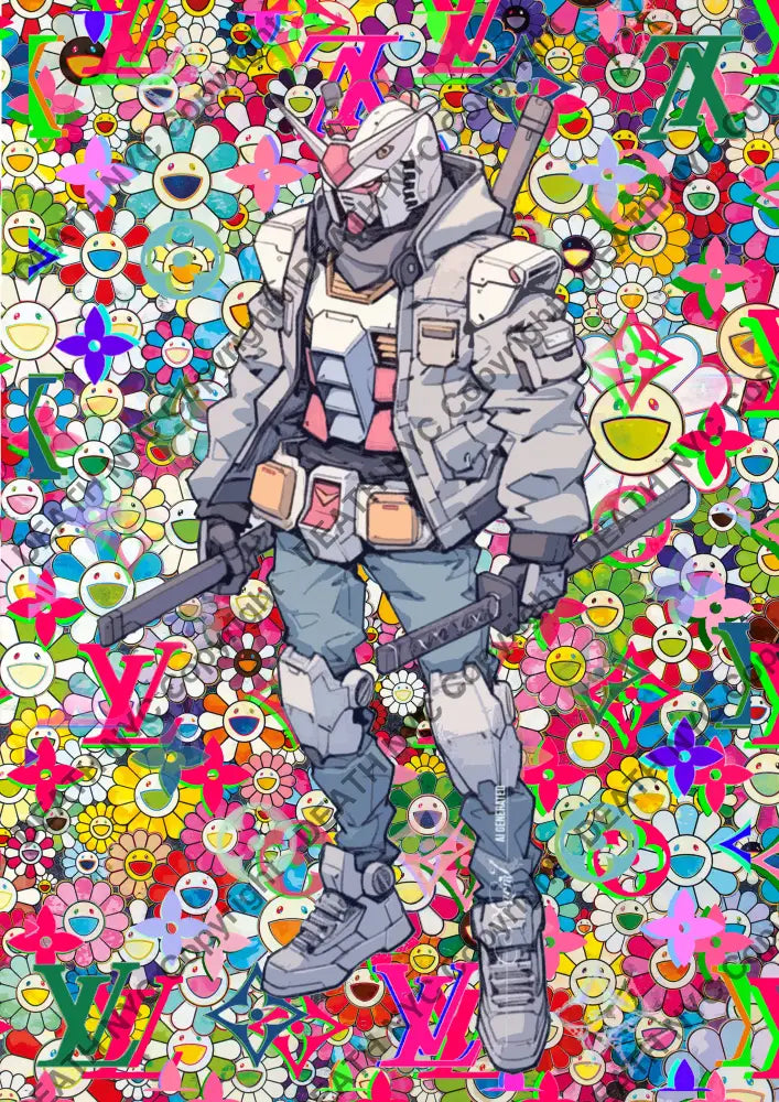 ’DEATHBC887’’ 45x32cm (Edition of 100*) (2025) gund Art Print