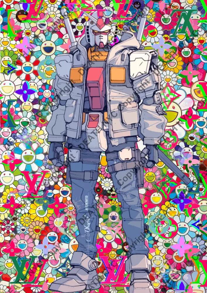’DEATHBC888’’ 45x32cm (Edition of 100*) (2025) gund Art Print