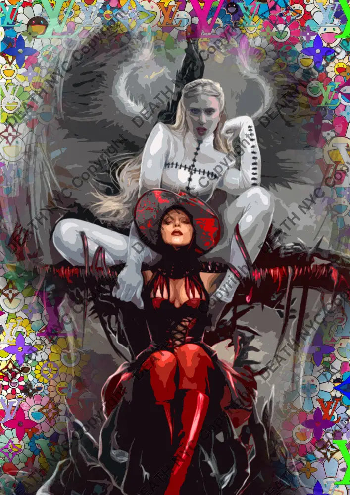 ’DEATHBC936’’ 45x32cm (Edition of 100*) (2025) gaga Art Print