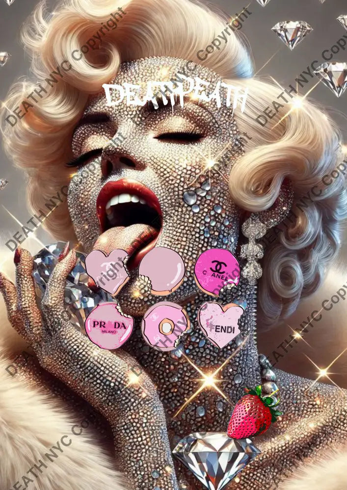 ’DEATHBC937’’ 45x32cm (Edition of 100*) (2025) monr Art Print