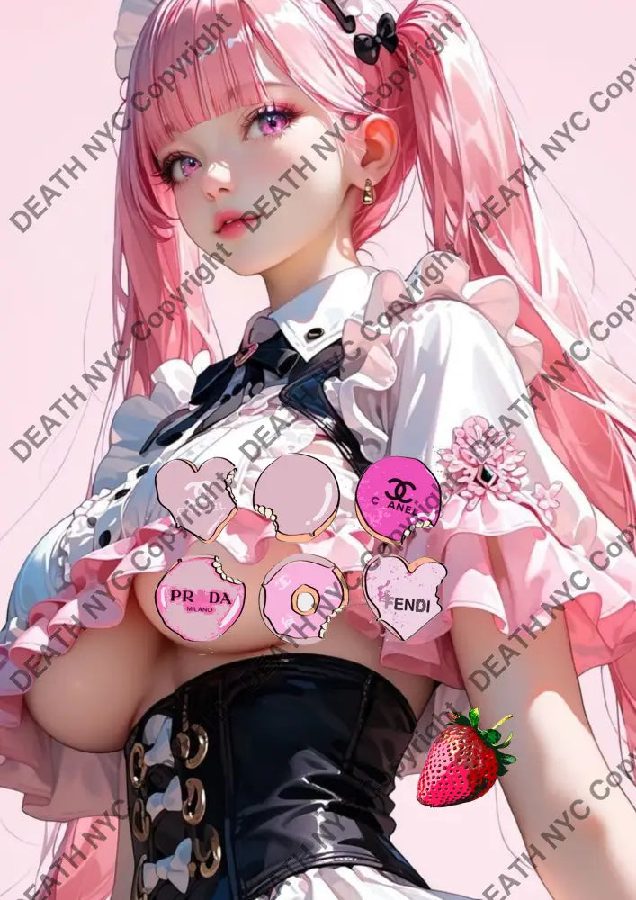 ’DEATHBC938’’ 45x32cm (Edition of 100*) (2025) girl Art Print