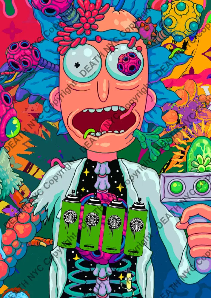 ’DEATHBC952’’ 45x32cm (Edition of 100*) (2025) mort Art Print