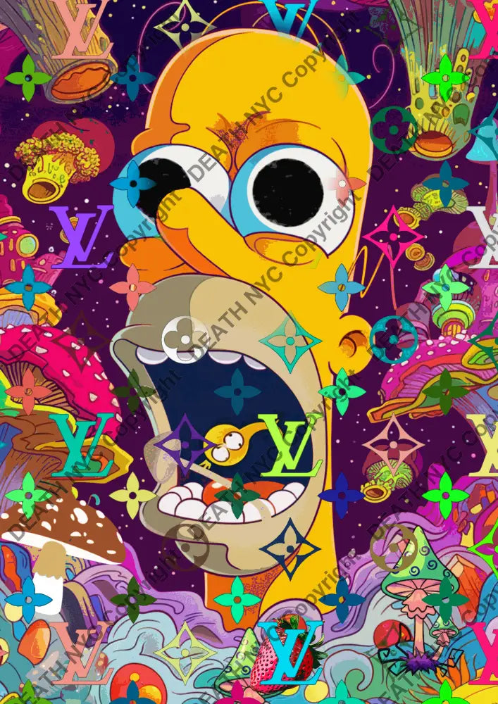 ’DEATHBC954’’ 45x32cm (Edition of 100*) (2025) s mp Art Print