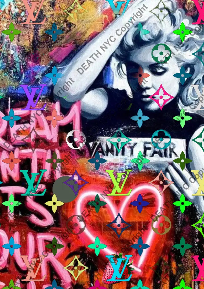 ’DEATHBC958’’ 45x32cm (Edition of 100*) (2025) graff Art Print