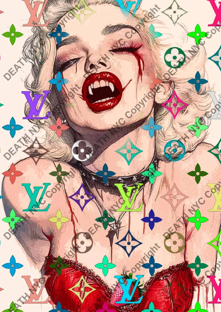 ’DEATHBC966’’ 45x32cm (Edition of 100*) (2025) monr Art Print