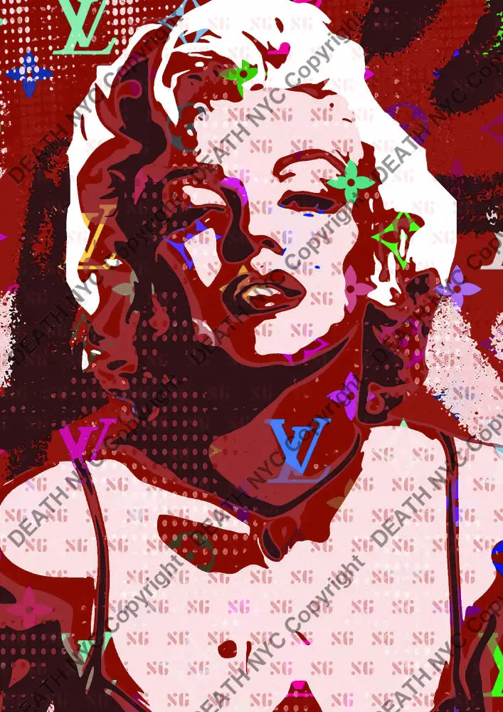 ’DEATHBC984’’ 45x32cm (Edition of 100*) (2025) monr Art Print