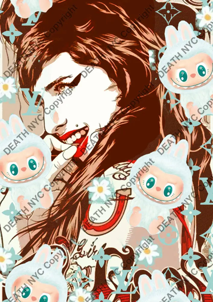 ’DEATHBC985’’ 45x32cm (Edition of 100*) (2025) l b b Art Print