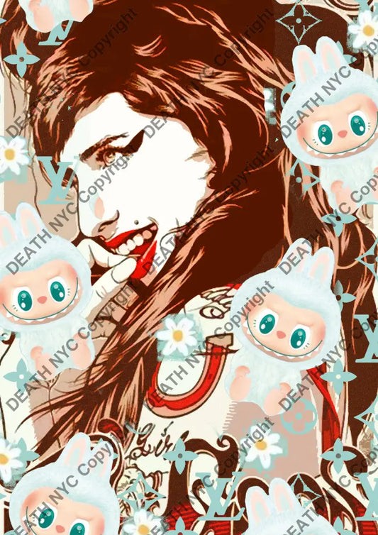 ’DEATHBC985’’ 45x32cm (Edition of 100*) (2025) l b b Art Print