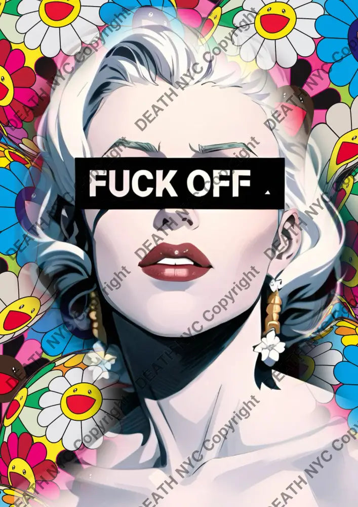 ’DEATHBC987’’ 45x32cm (Edition of 100*) (2025) monr Art Print
