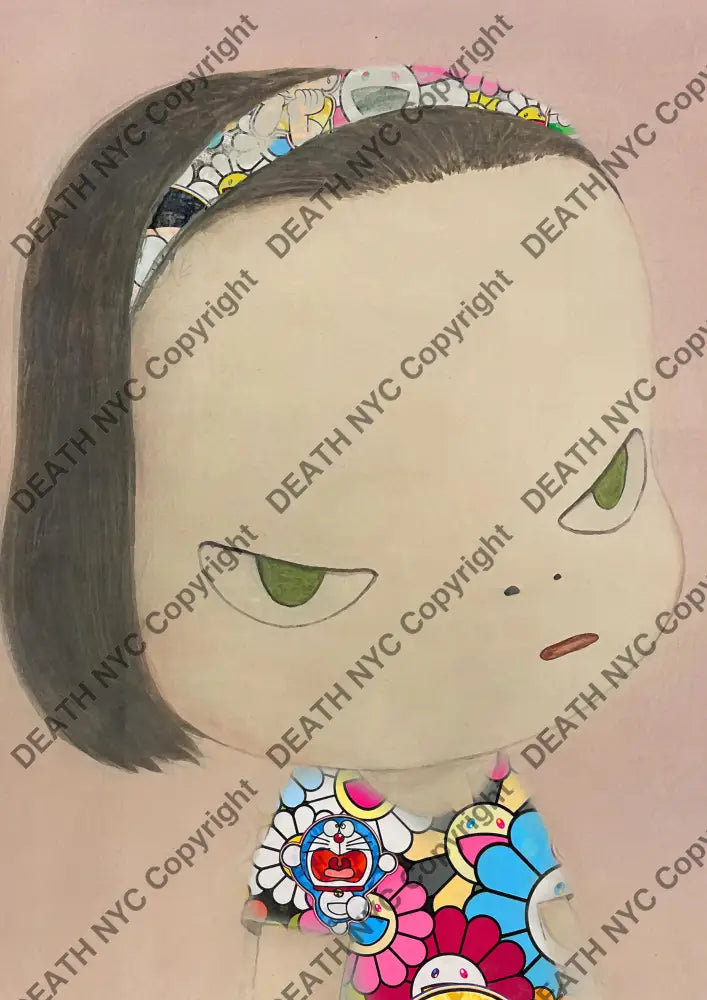 ’Deathbd123’’ 45X32Cm (Edition Of 100*) (2025) Cute Art Print