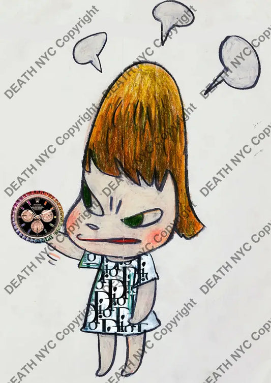 ’Deathbd131’’ 45X32Cm (Edition Of 100*) (2025) Cute Art Print